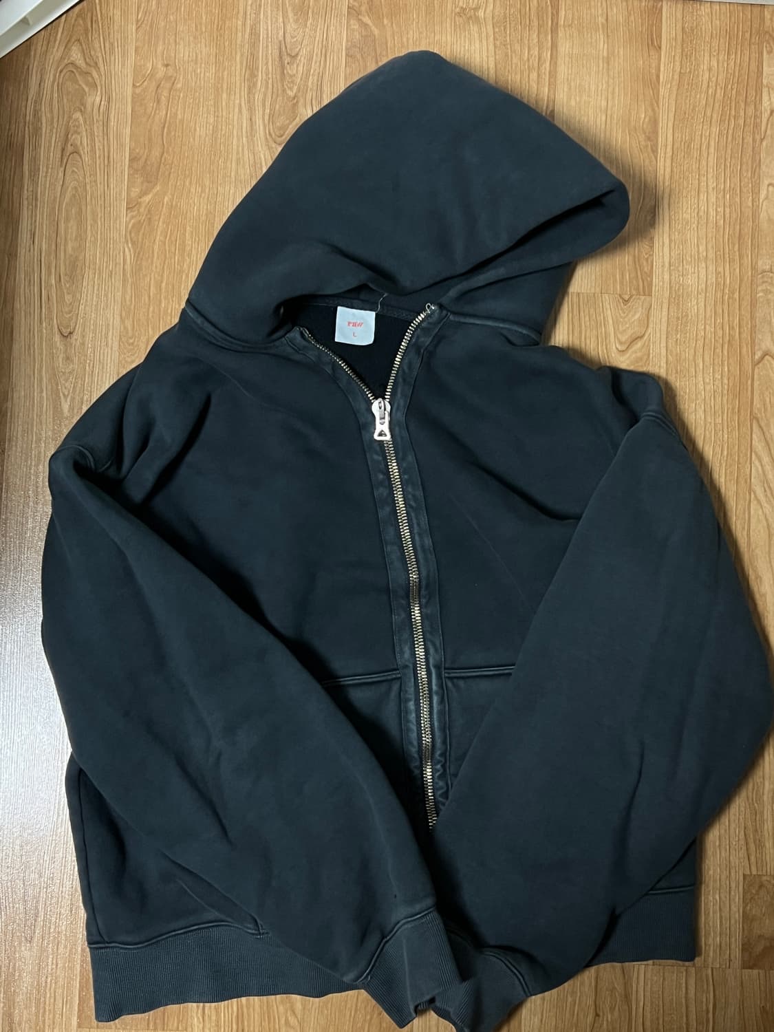 [L] 블라인드파일즈 후드집업 블랙 상품이미지1