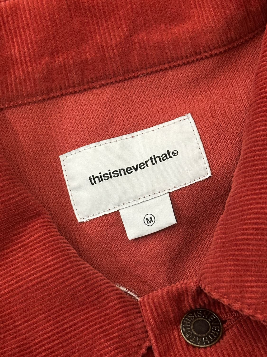 디네댓 코듀로이 트러커 자켓 M 사이즈 상품이미지3