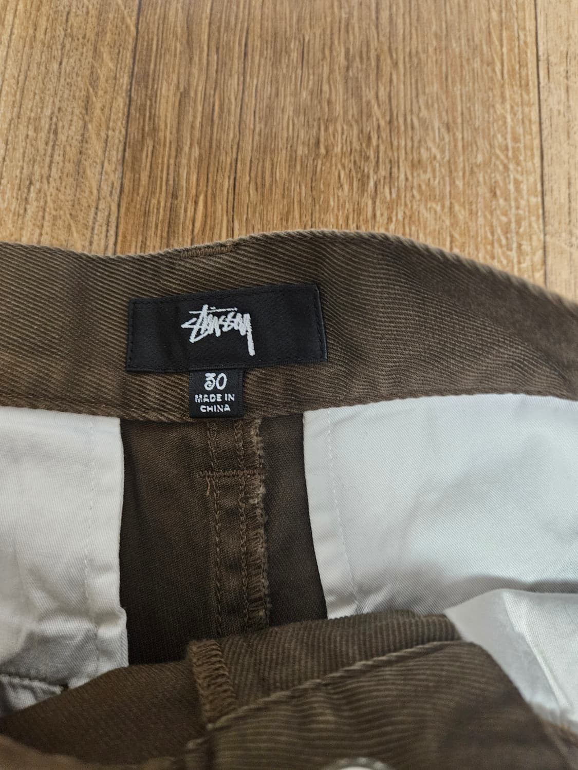 스투시 위크기어 워크팬츠 브라운 상품이미지4