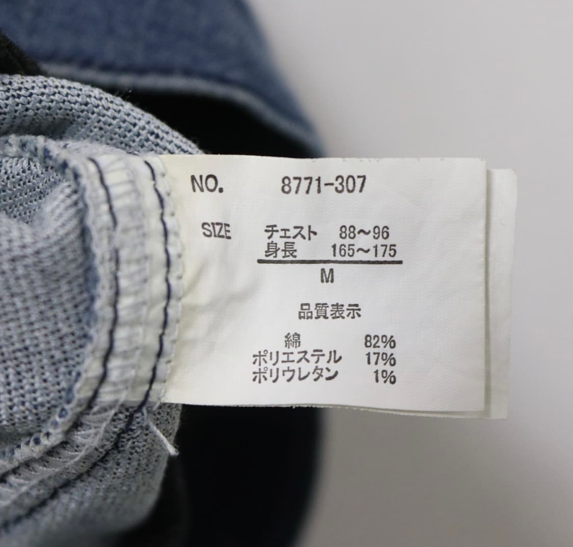 japanese vintage 데님 워싱 포켓 청자켓 상품이미지2