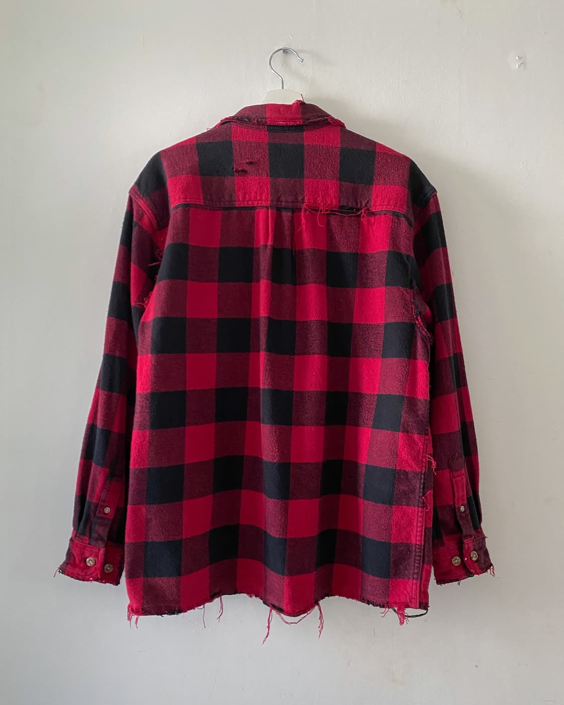 필드앤스트림 디스트로이드 버팔로 체크 플란넬 셔츠 상품이미지2