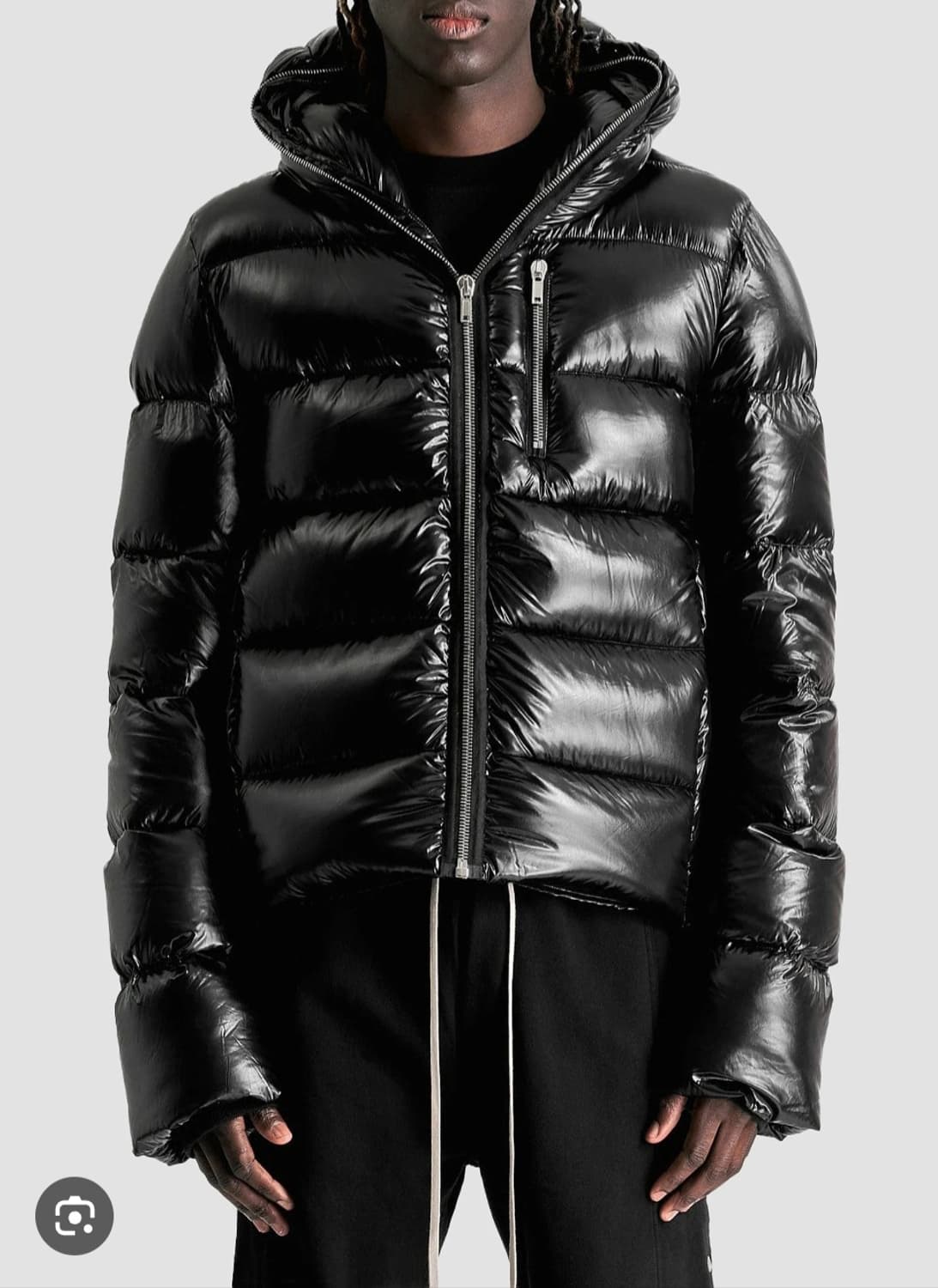 릭오웬스 김프 씰 패딩 포터빌 블랙 푸퍼 자켓 봄버 상품이미지2