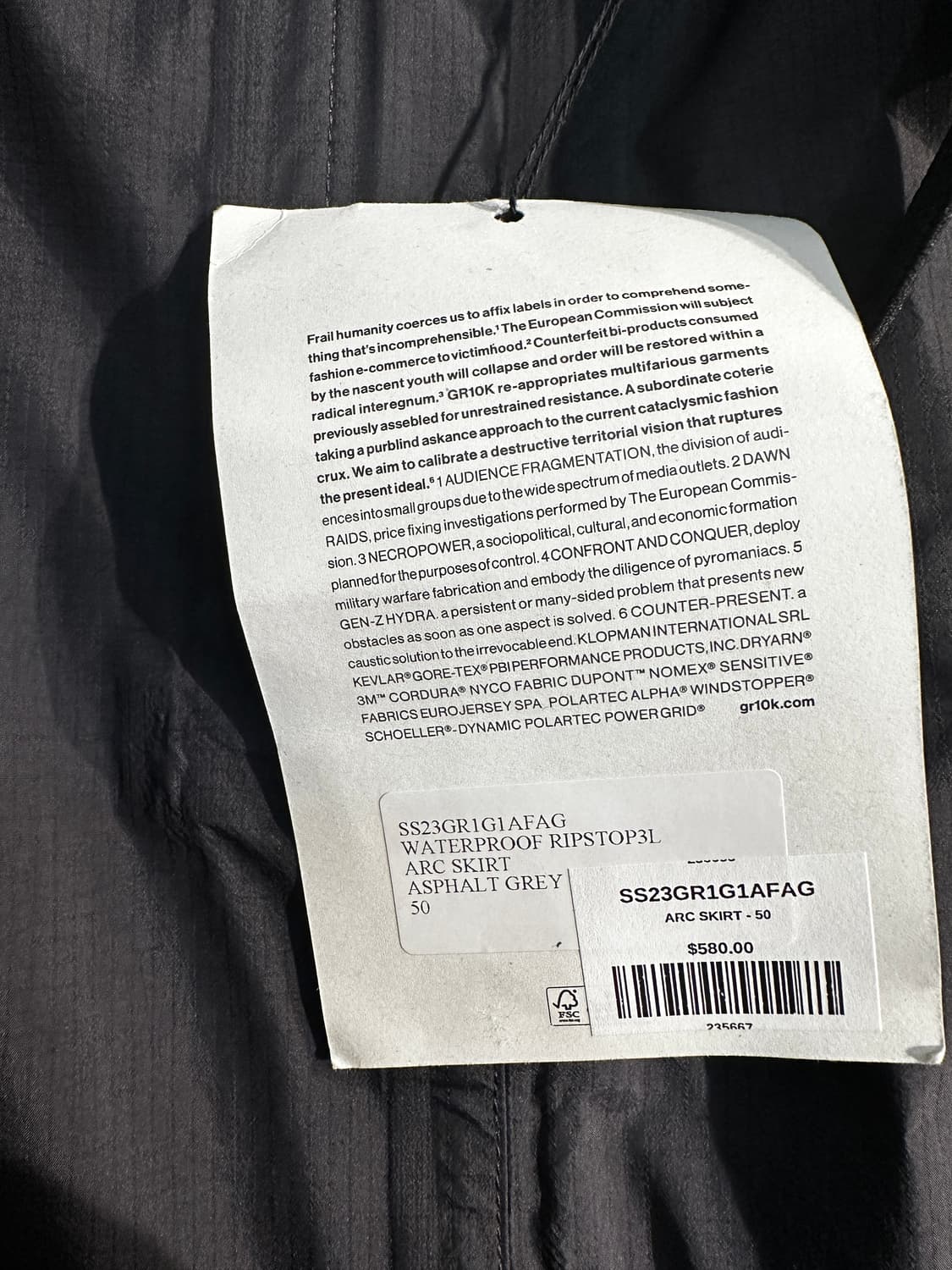 GR10K arc skirt 50 상품이미지5