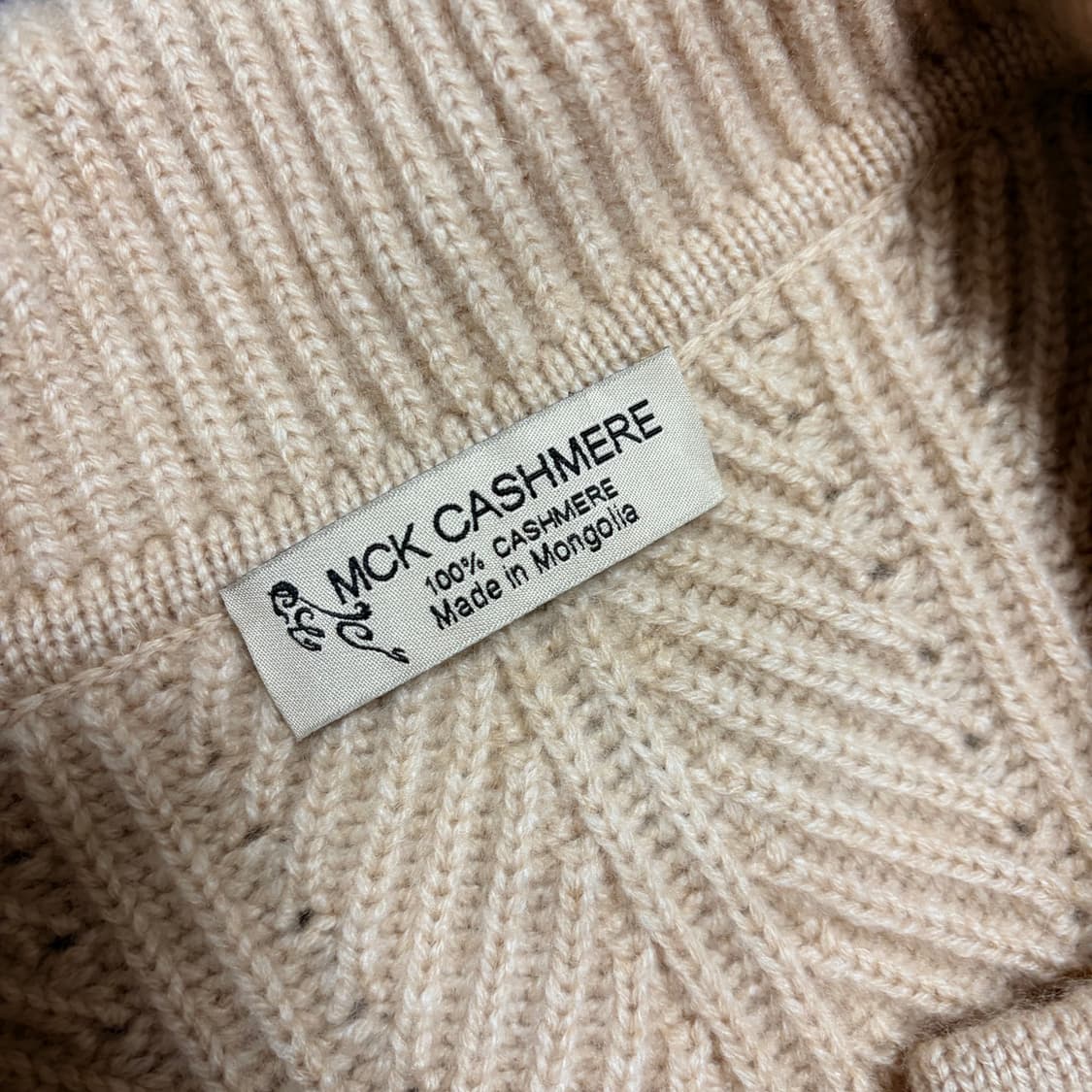 MCK 몽골 캐시미어 100% 니트 가디건 상품이미지4