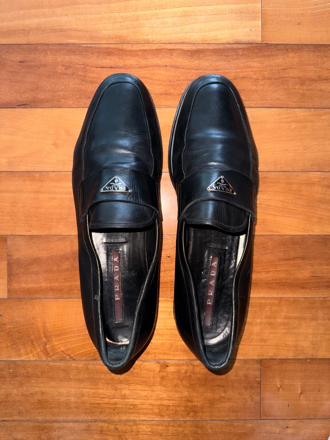 삼각 로고 로퍼 상품이미지4