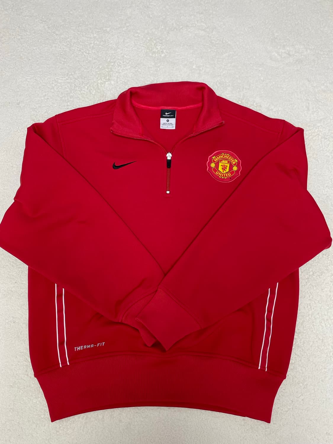 한국 매물❌) 나이키 맨유 반집업 져지 상품이미지1