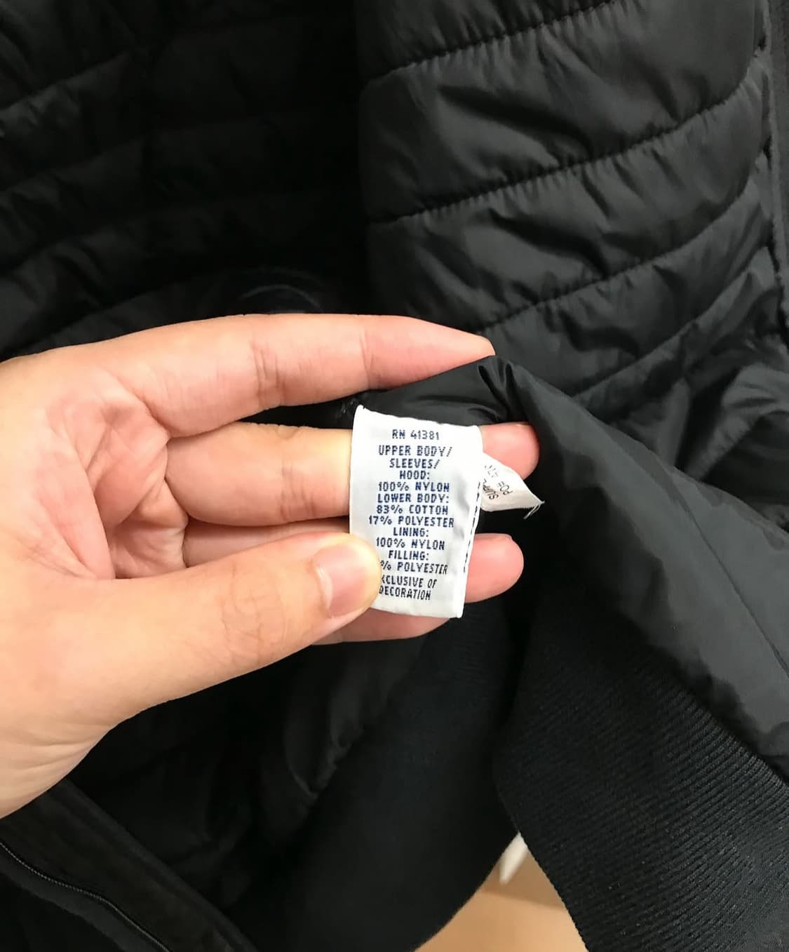 폴로 후드 패딩 자켓 상품이미지5