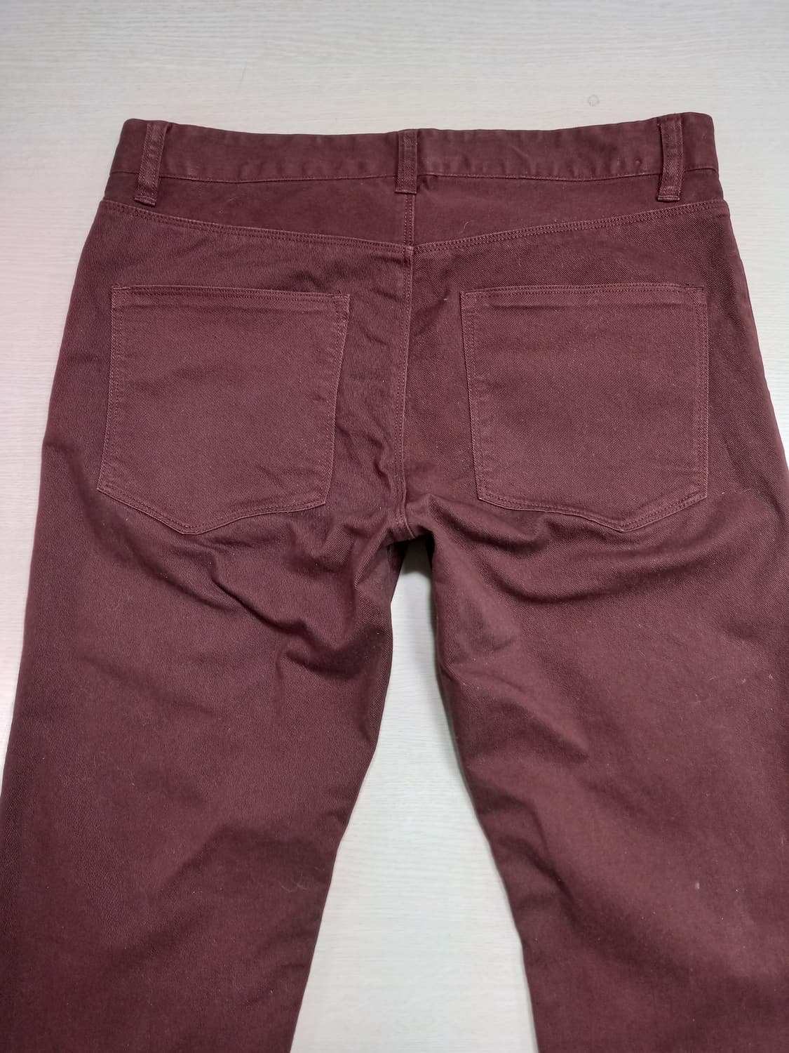 29 theory 스판 치노팬츠 버건디 29-568 상품이미지4