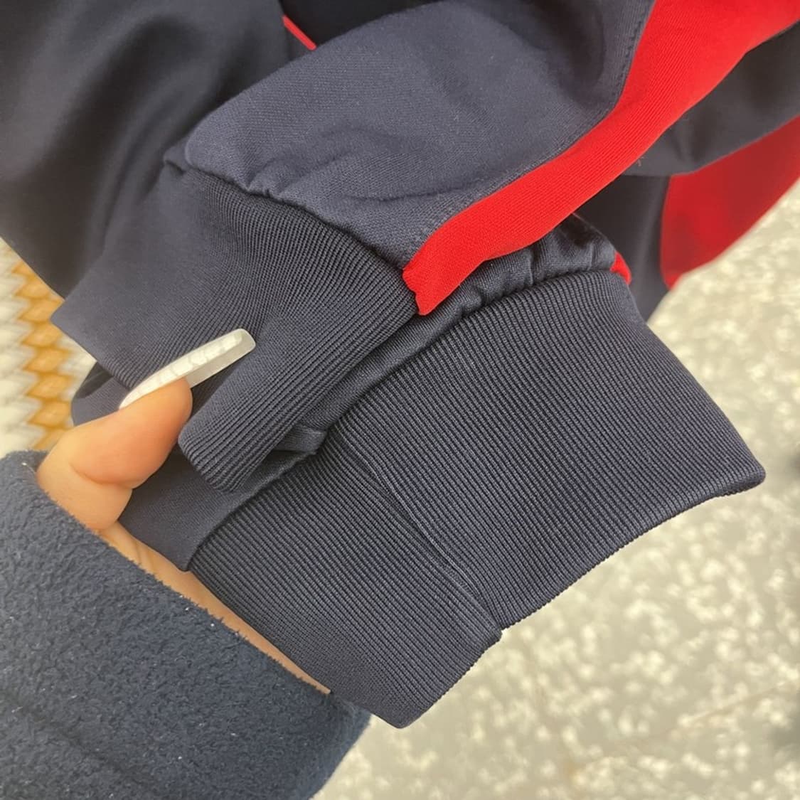 엄브로 올드스쿨 레트로 스포티 배색 져지 집업 105 C10653 상품이미지7