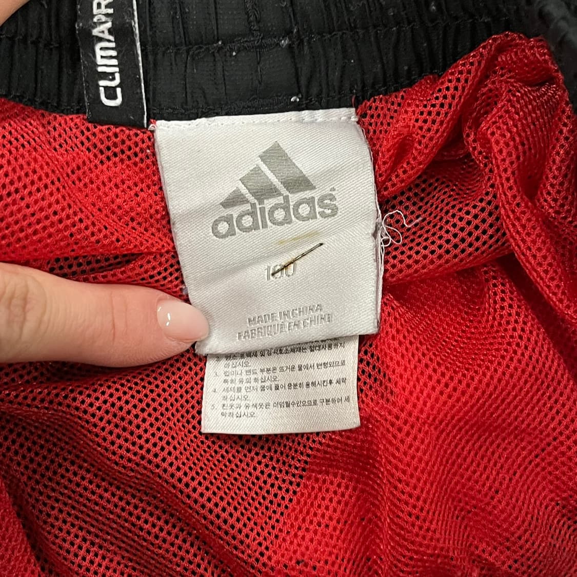 [정품/100] 아디다스 삼선 블랙 트레이닝 바지 b14 상품이미지4