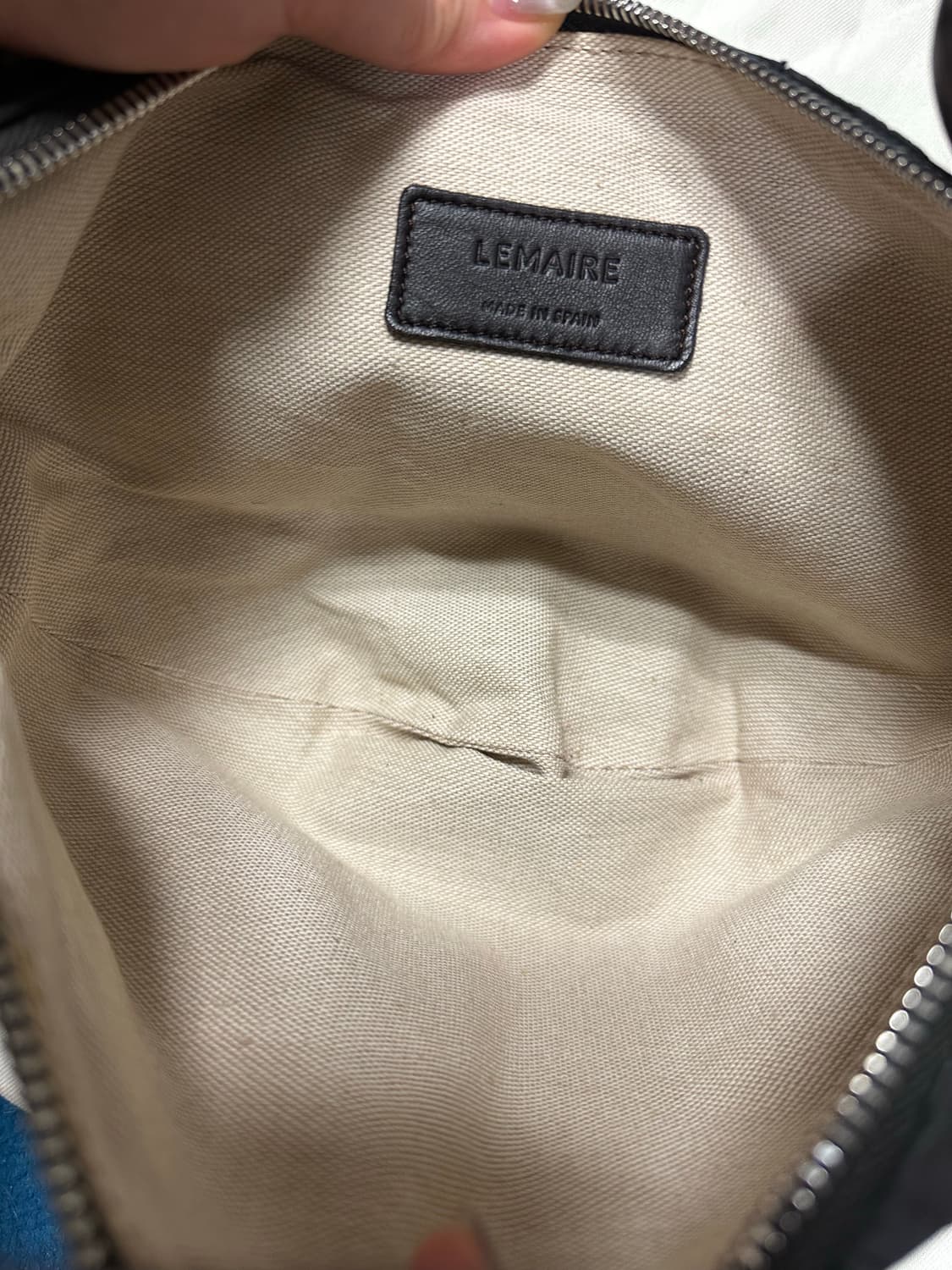 르메르 크루아상 레더 다크초코 상품이미지8