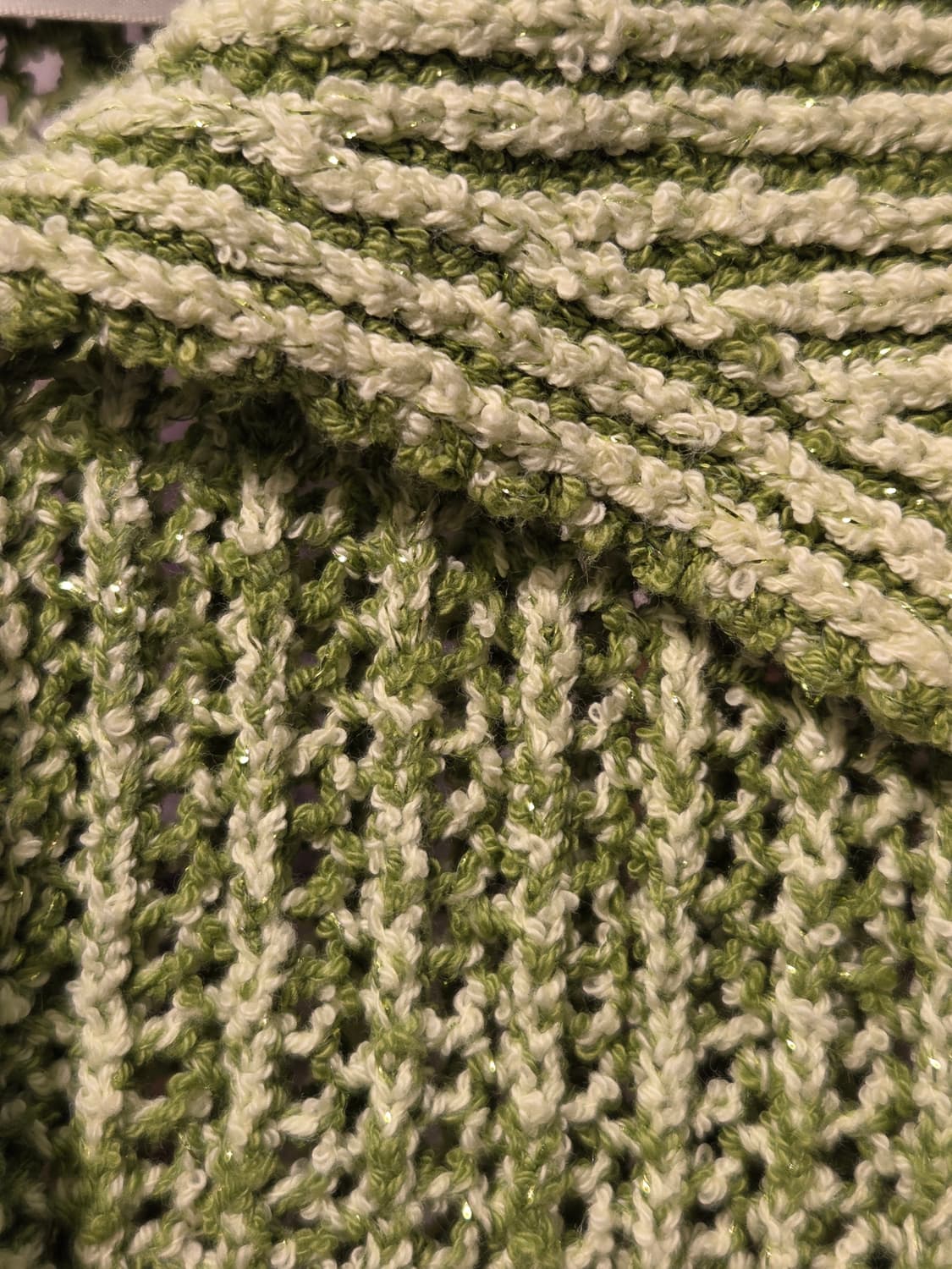 더오픈프로덕트 글리터 니트 카라티 상품이미지5