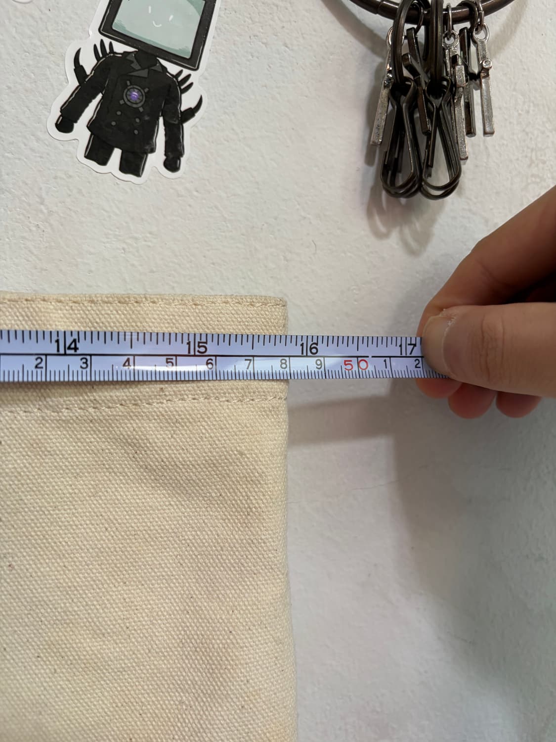 U.S. 폴로 어슨 토트백 아이보리/레드 상품이미지5