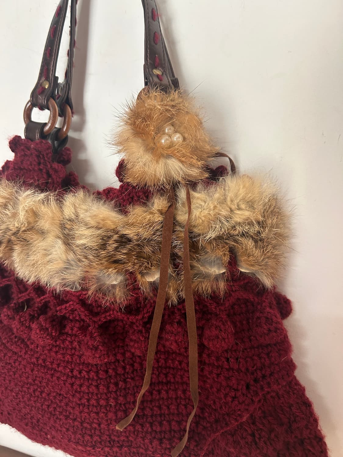 겨울 폼폼 숄더백  상품이미지2