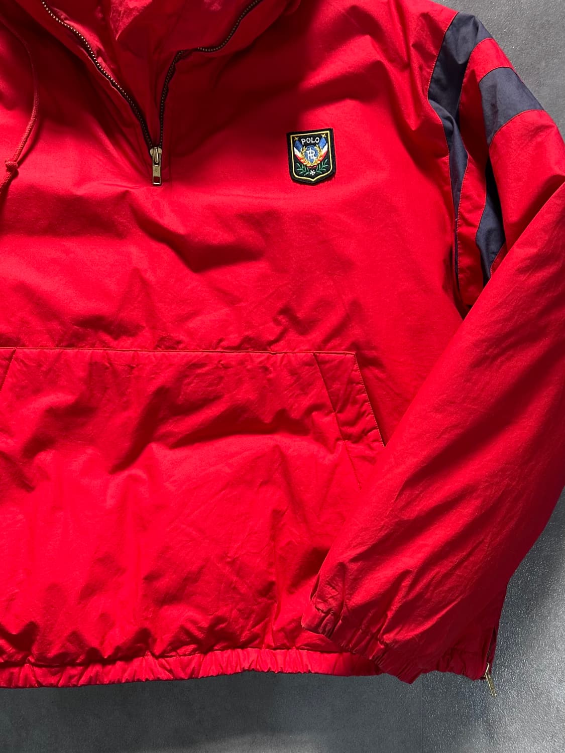 80s 폴로 랄프로렌 유니 크레스트 다운 아노락 (va.63) 상품이미지5