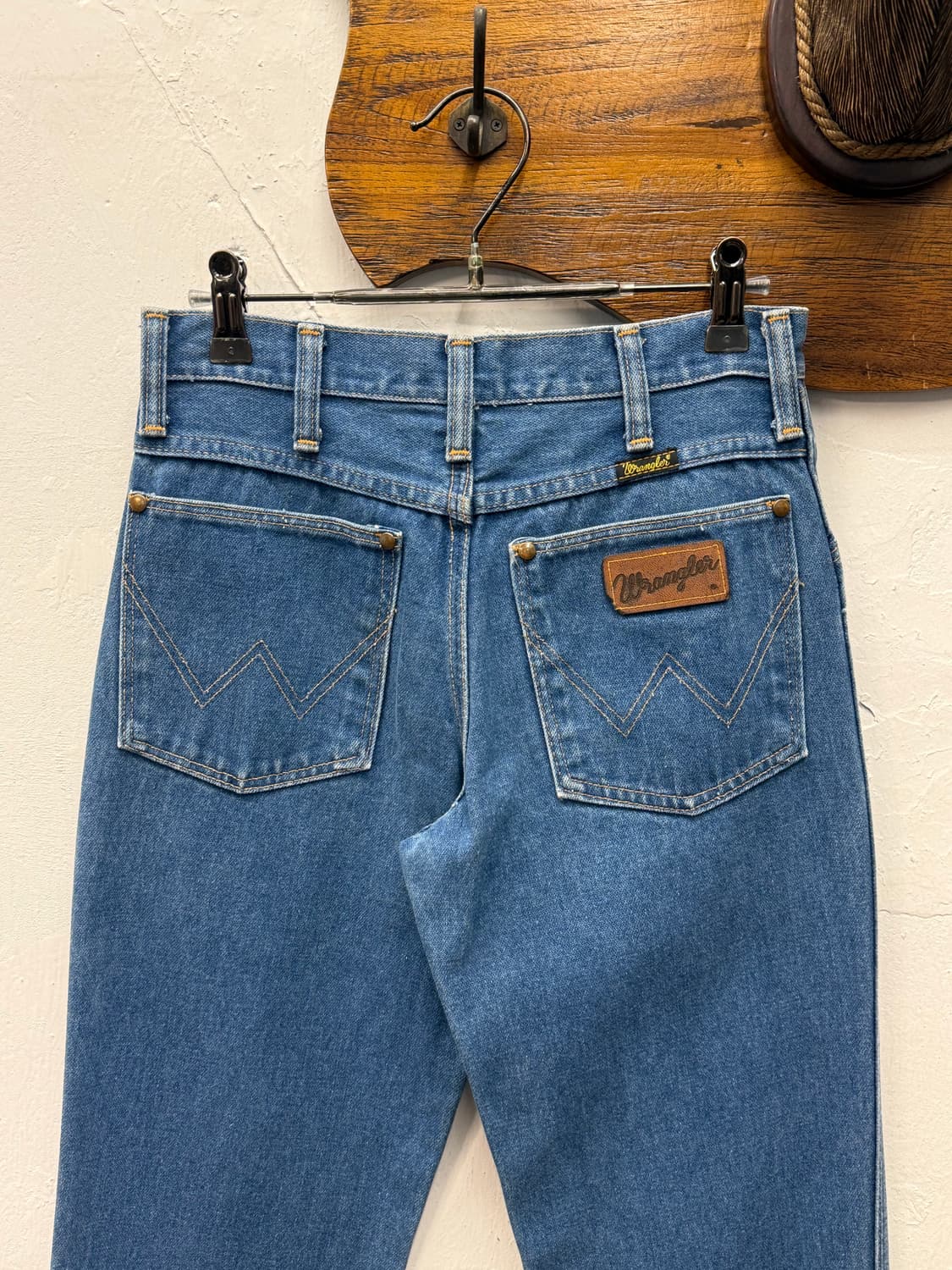 80s 미제 랭글러 스트레이트 데님 팬츠 상품이미지1