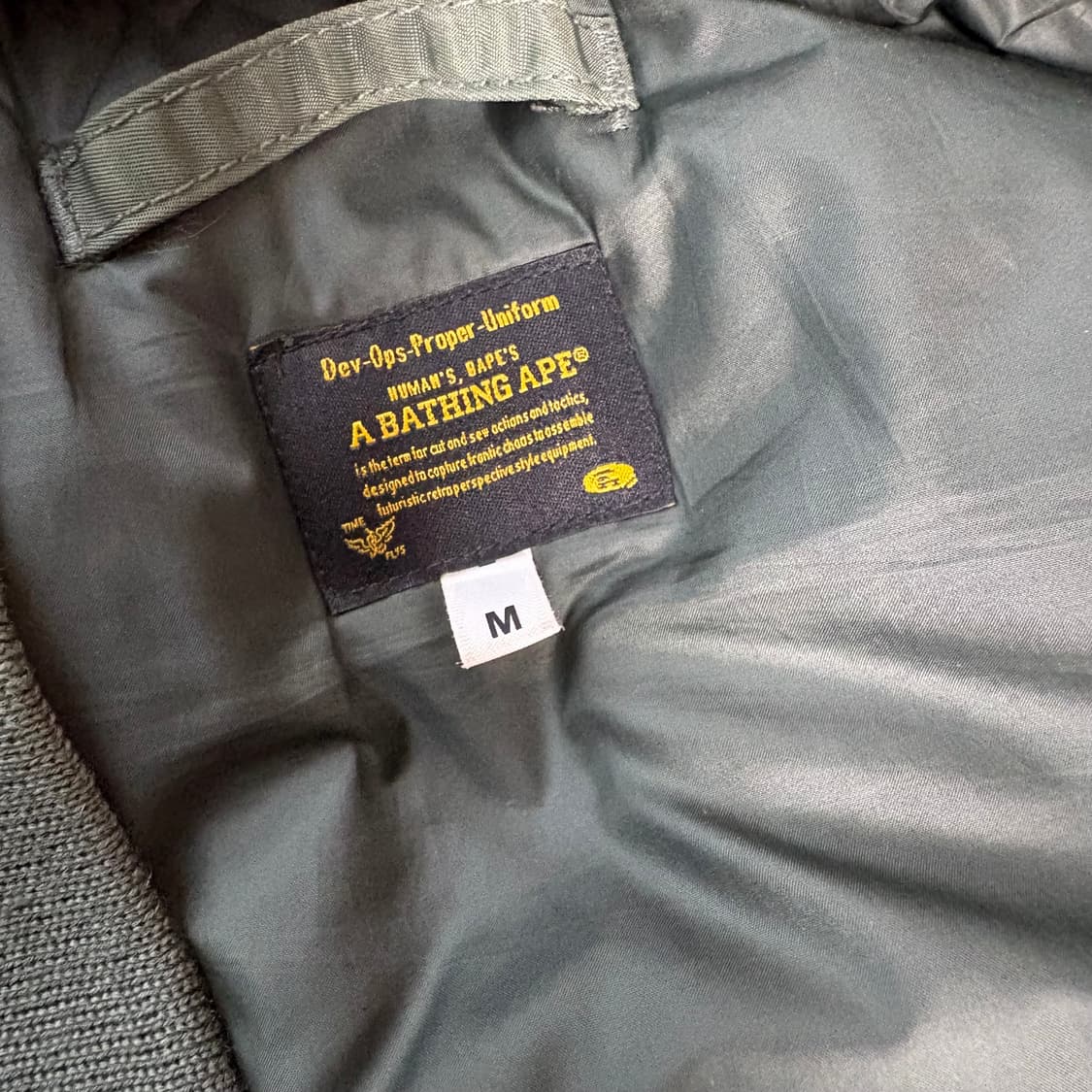 베이프 ma-1 자켓 상품이미지5