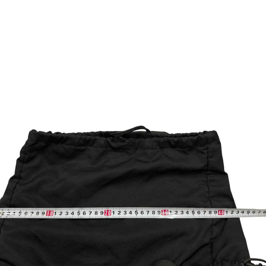 이벳필드 스튜던트 드로우스트링 럭색 복조리 백팩 가방 블랙 상품이미지7