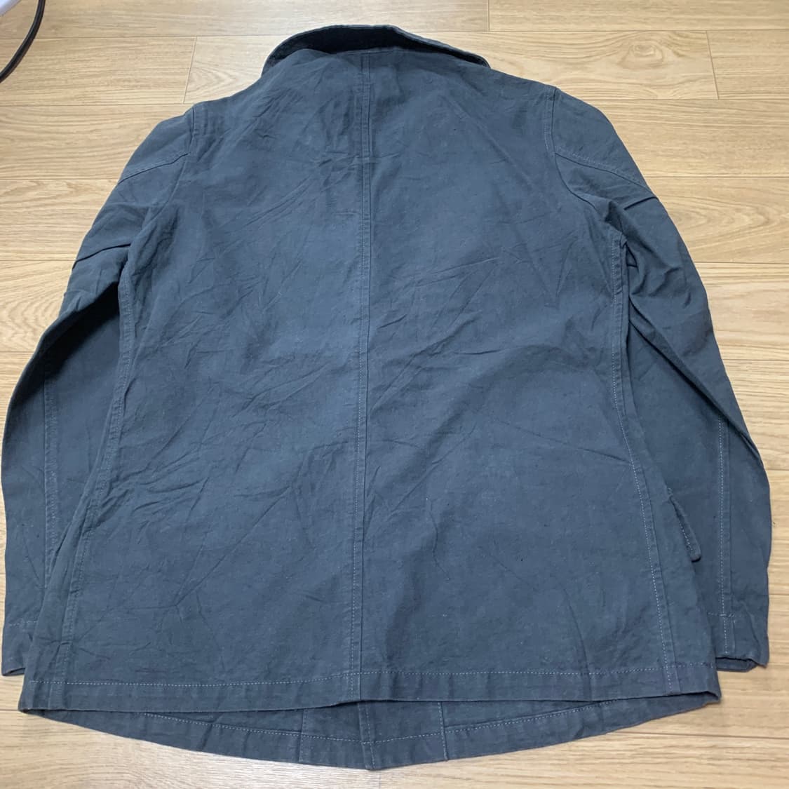 L) MUJI 무인양품 06s 비매품 샘플 덕캔버스 워크 초어자켓 상품이미지2
