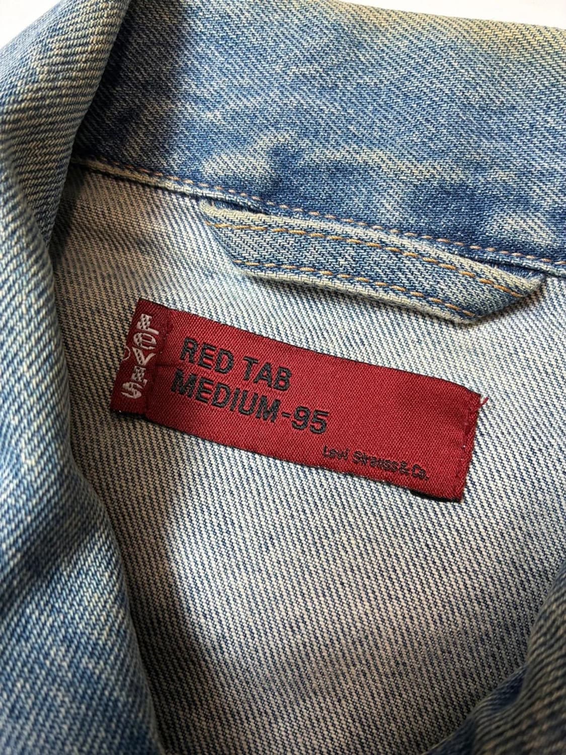 리바이스 00's 레드탭 인디고 숏 데님 트러커 자켓 PN9187 상품이미지8