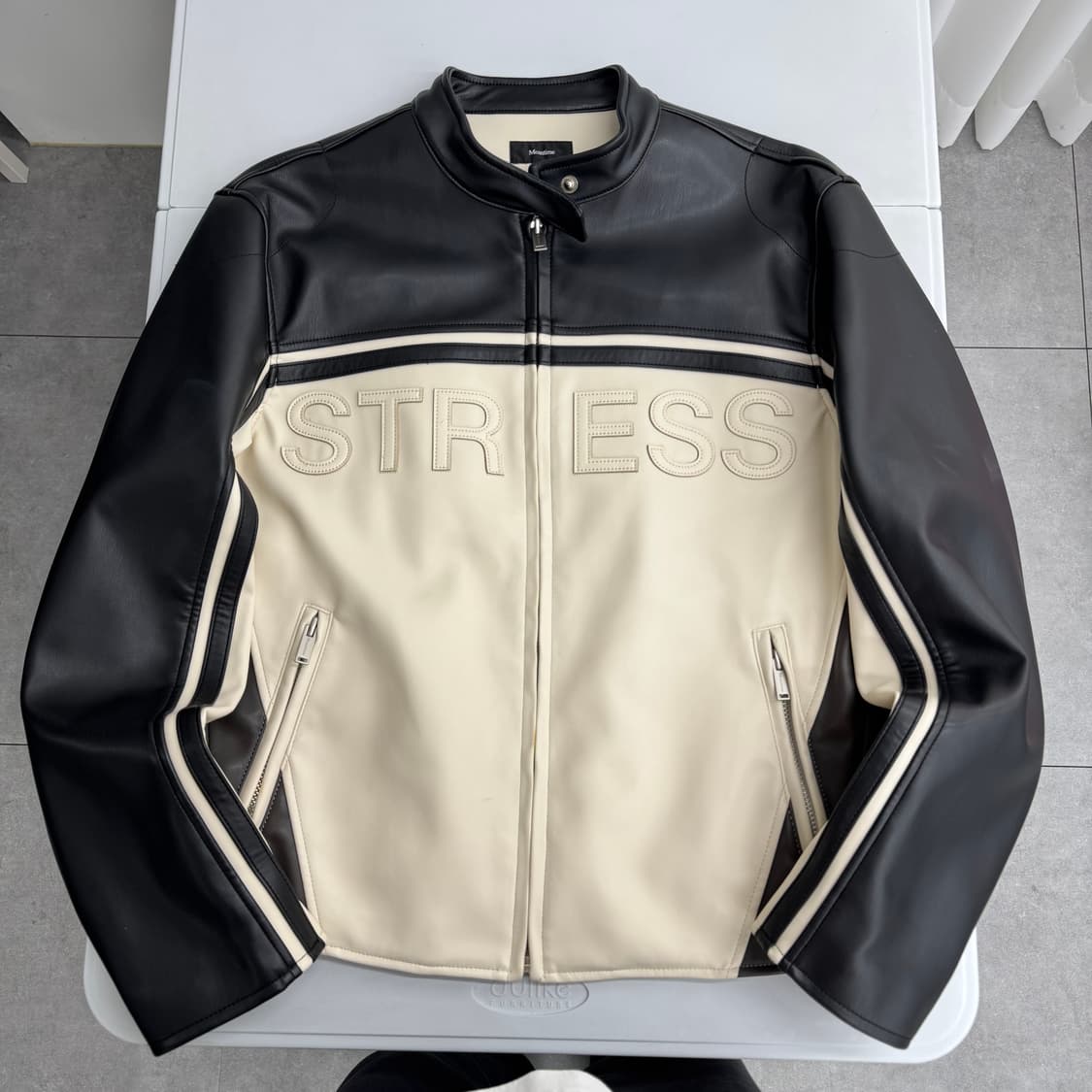 민타임 레더 자켓  상품이미지1