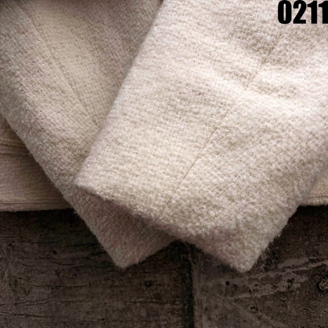 세인트제임스 울 블렌드 노카라 자켓 S 0211 상품이미지4