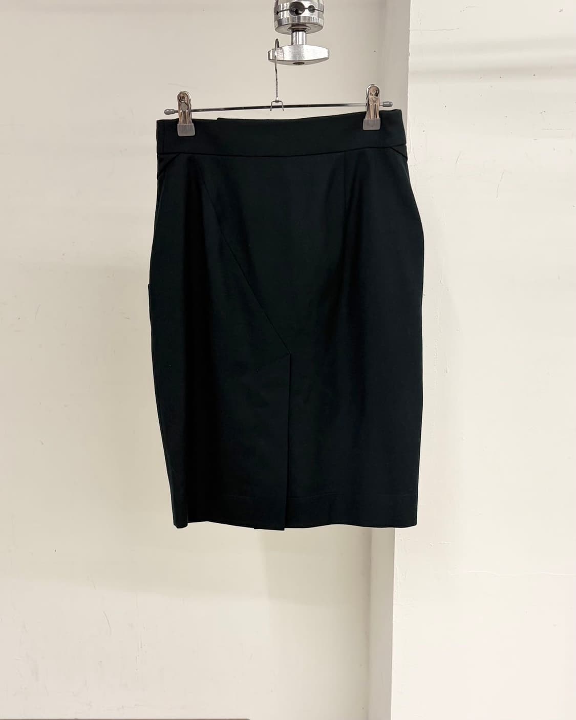 비비안 웨스트우드 앵글로매니아 카키 울 언밸런스 랩 스커트  상품이미지6