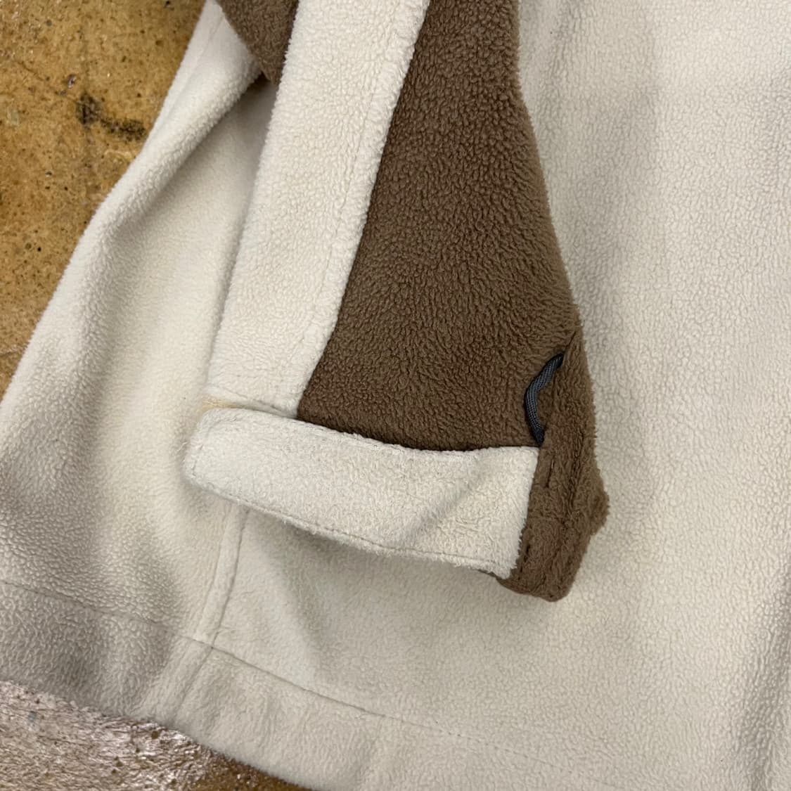 [정품/95,m] 컬럼비아 플리스 자켓 아이보리브라운 b16 상품이미지5