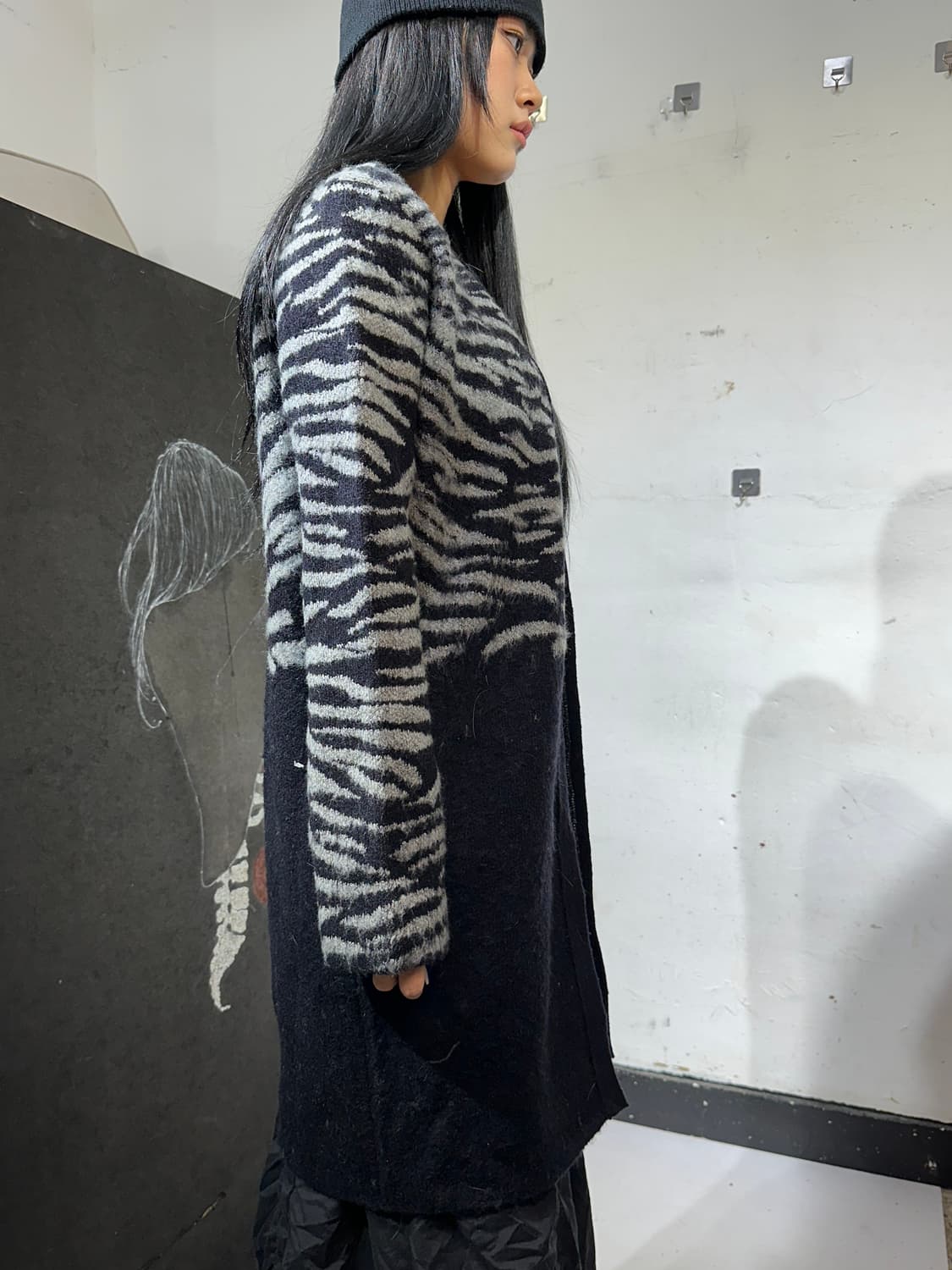 에드하디 모헤어 오리엔탈 롱 가디건 자켓 상품이미지5