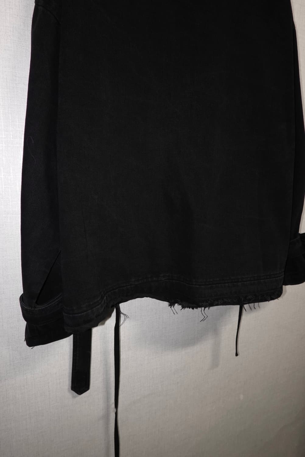 Black denim walker jacket 상품이미지4