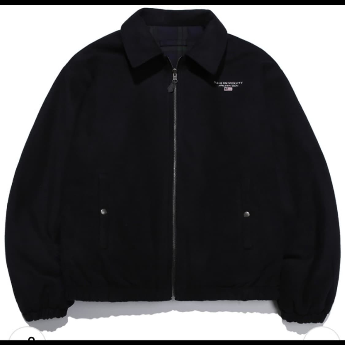 Yale 예일 리버시블 후리스 블루종 자켓(S/거의새상품) 상품이미지4