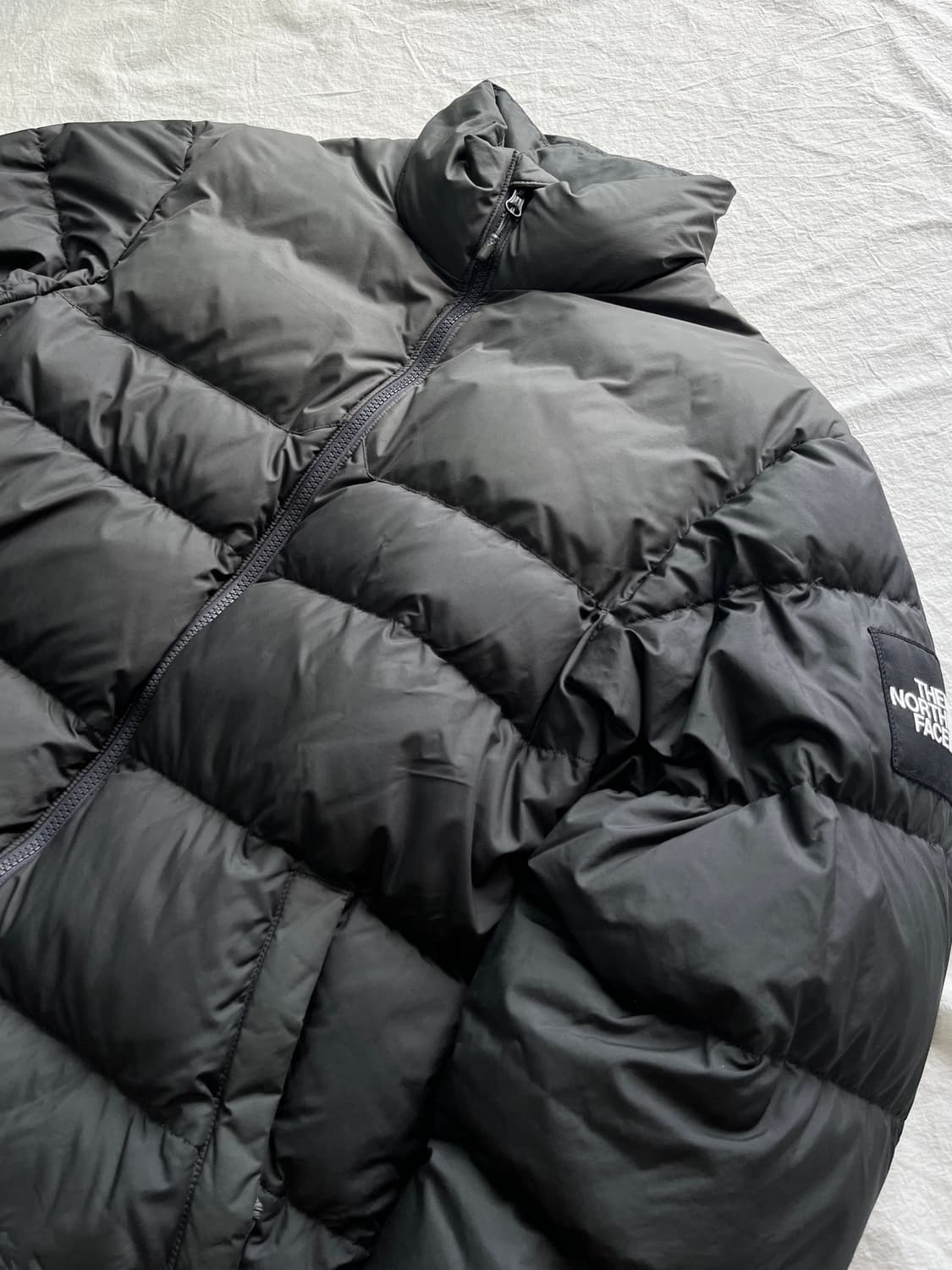 [S] 노스페이스 1992 눕시 칸예 패딩 아스팔트그레이 상품이미지2