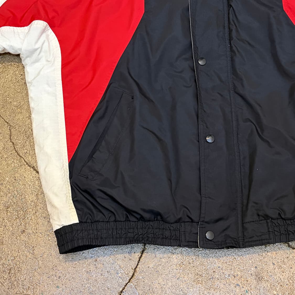 레어 90s 미국 빈티지 리복 빅로고 바람막이 패딩 자켓 상품이미지8