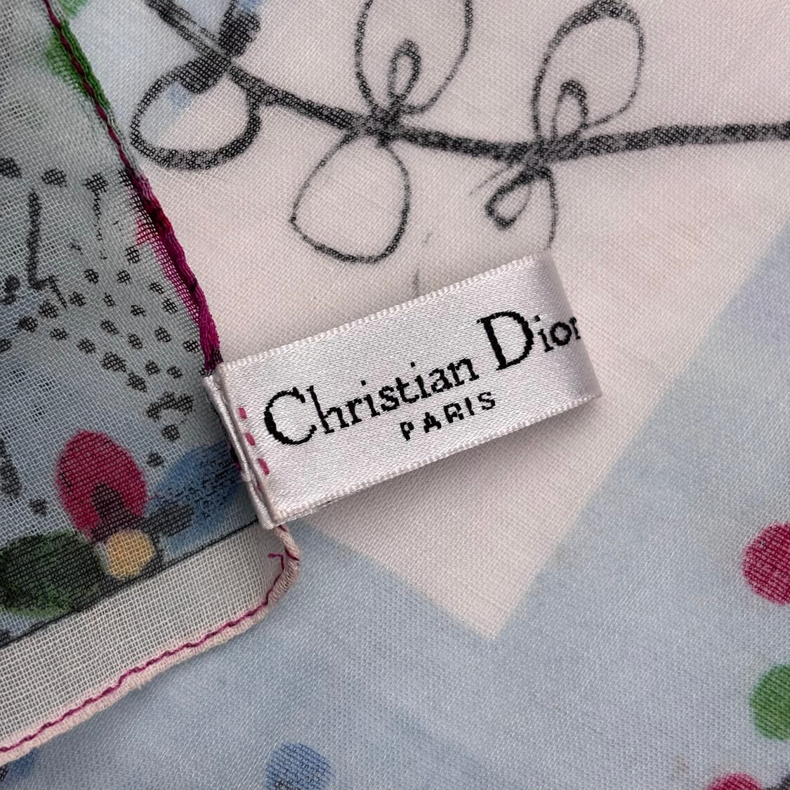 디올 스카프 2003 Filth 컬렉션 상품이미지3