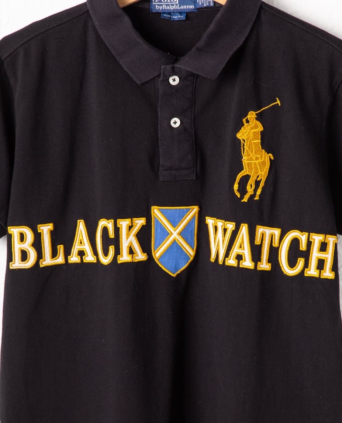 폴로 랄프로렌 치프키프 블랙와치 카라티 상품이미지2