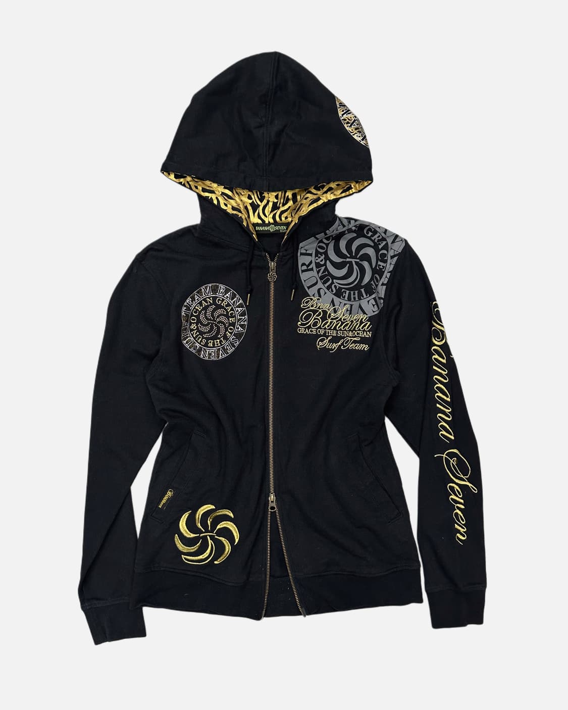 BANANA SEVEN logo hood zip-up 상품이미지3