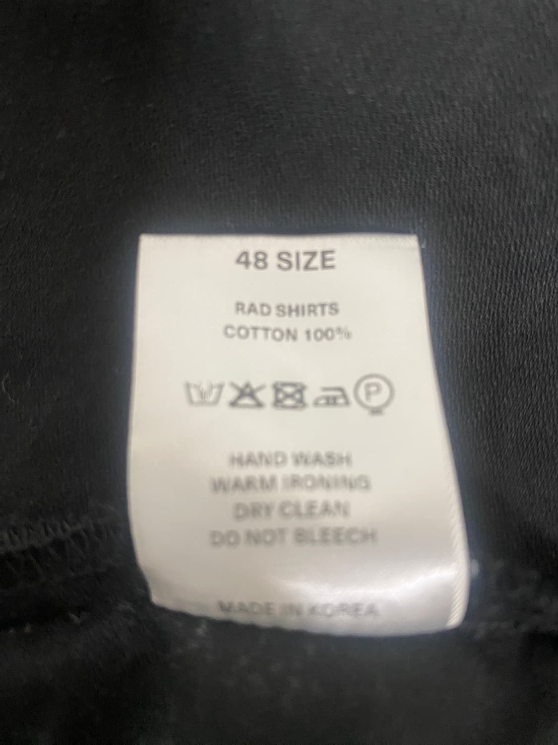 [llud exclusive] Rad Shirts_Black 48 상품이미지2