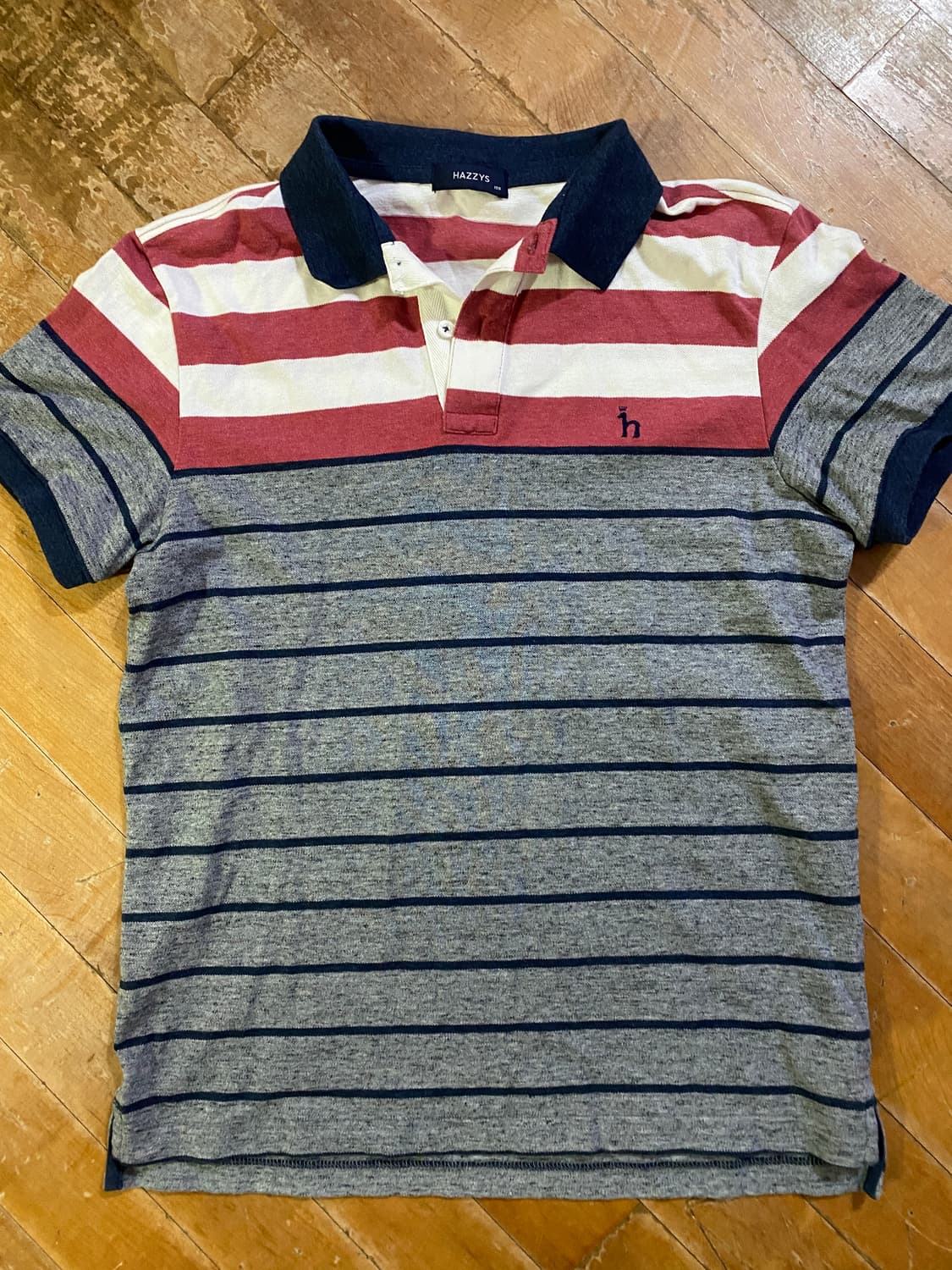 헤지스 스트라이프 카라티 100 상품이미지1