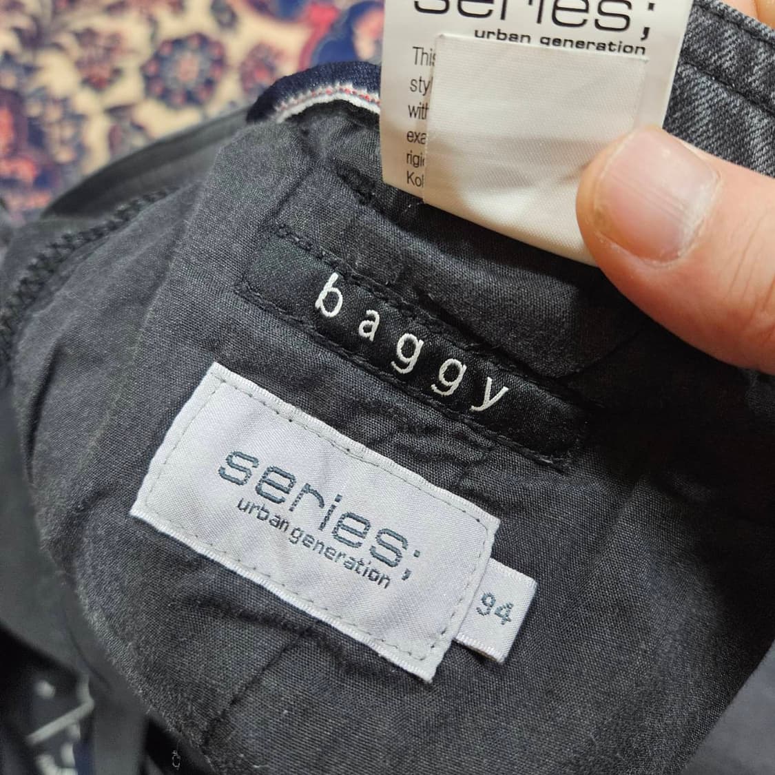 시리즈(Series) 차콜 워시드 베기
흑청 데님 상품이미지6