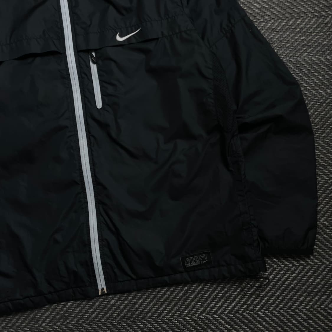 00s 나이키 올드스쿨 스우시 블랙 바람막이o 4200 상품이미지2