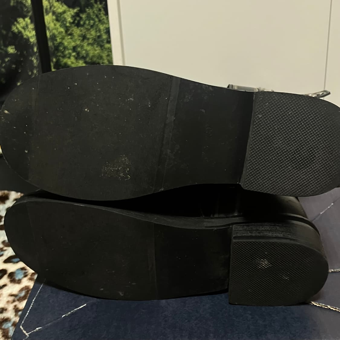 [230]블랙업 프콥 워싱 버클 레더 롱부츠 상품이미지7