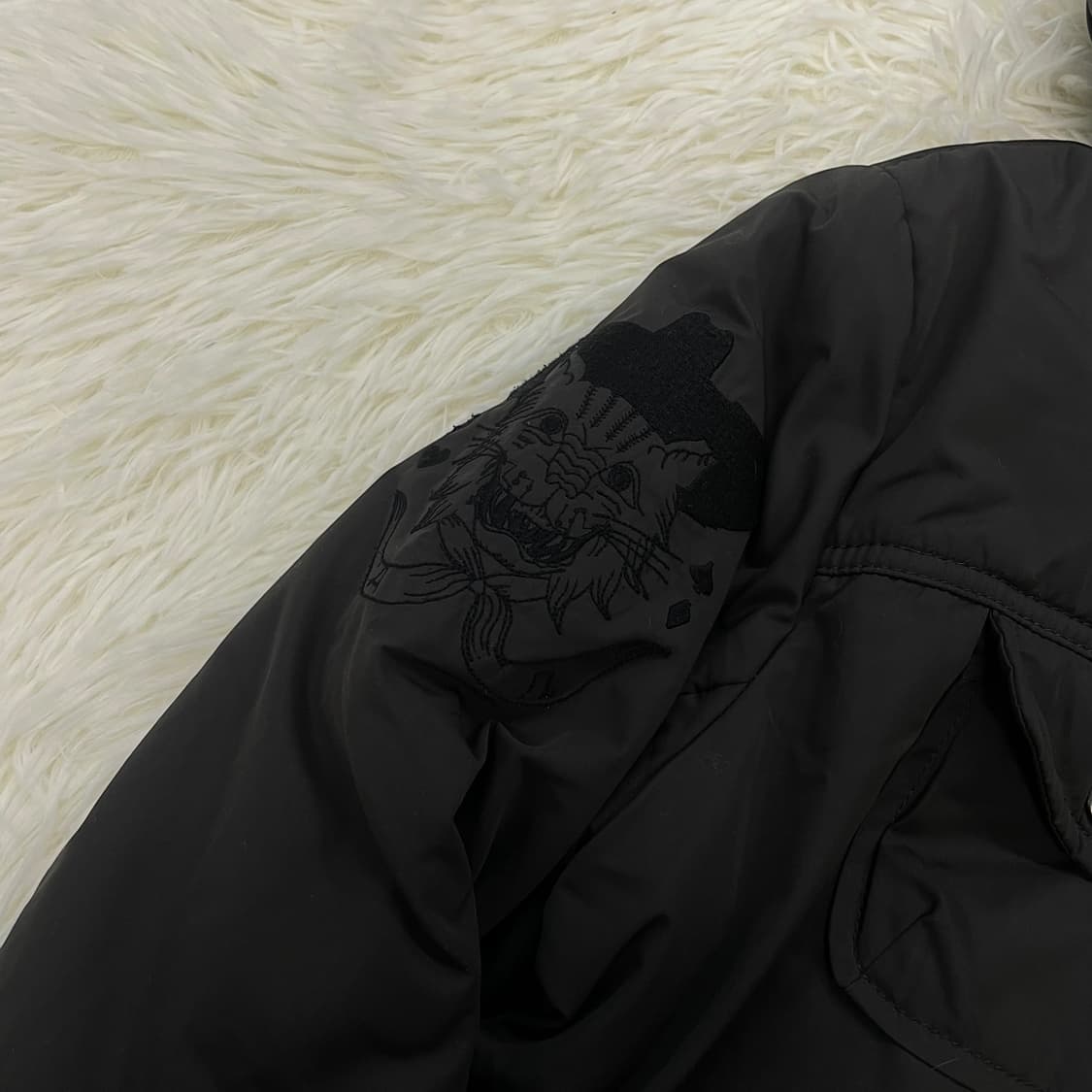 디젤 Diesel 크롭 후드 점퍼 상품이미지4