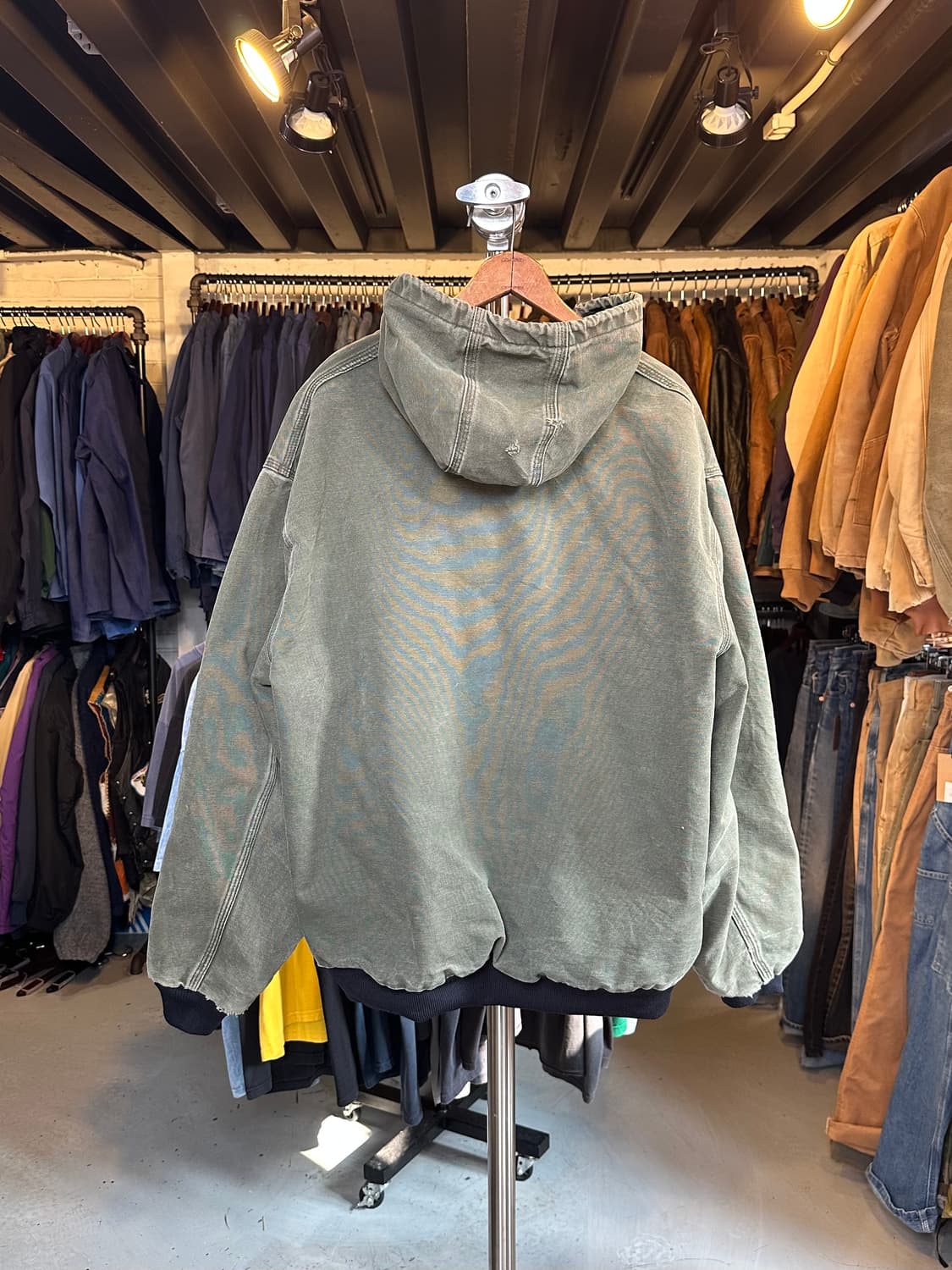 칼하트 디트로이트 페이드 덕 액티브 워크 자켓 상품이미지2