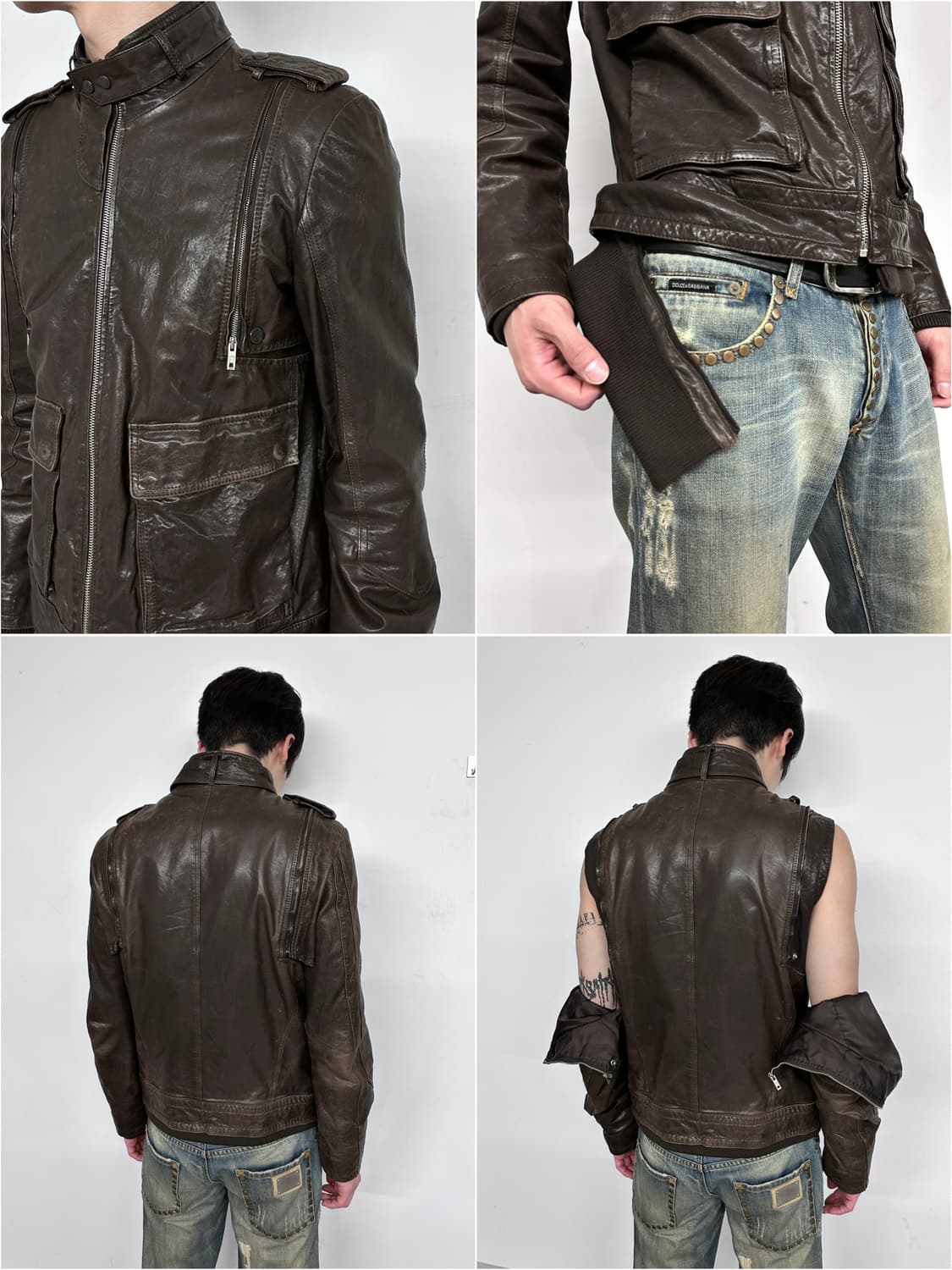 Bon Detachable Lambskin Jacket 상품이미지3