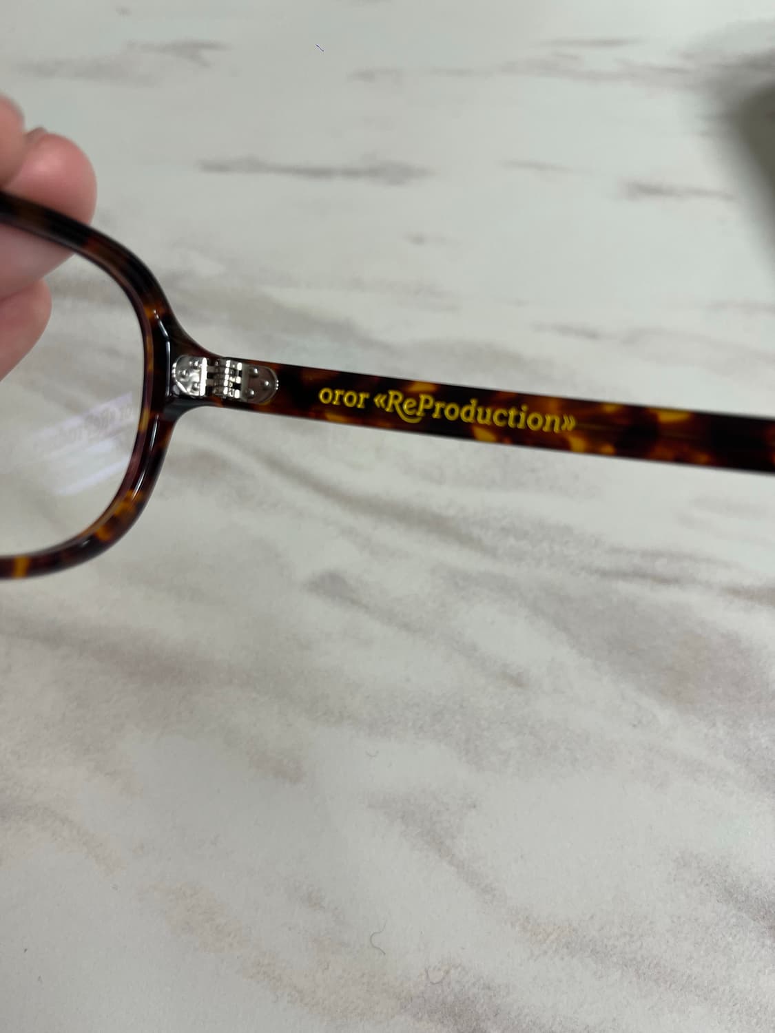 오르오르 1930‘s British 안경 (Tortosie 컬러) 상품이미지4