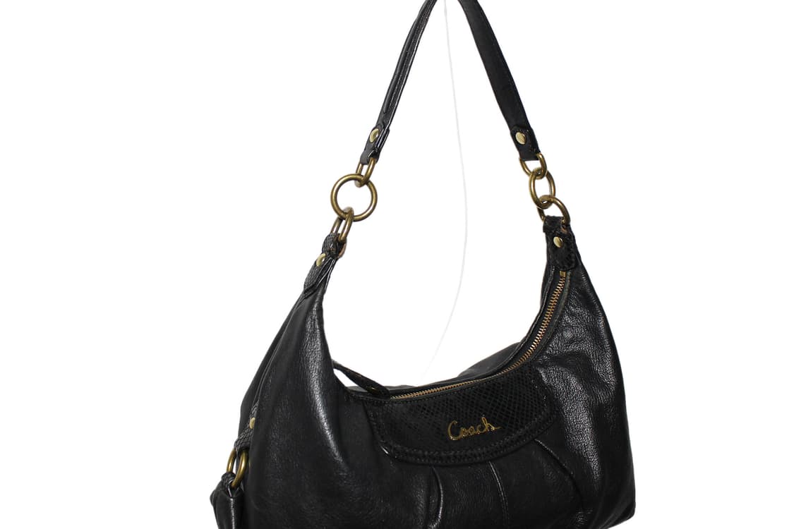 COACH 코치 레더 숄더백 상품이미지2