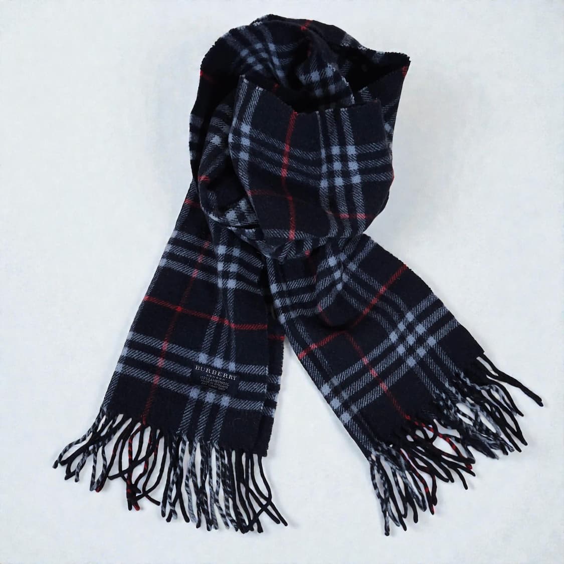 Burberry 버버리 램스울 체크 머플러 목도리 상품이미지1