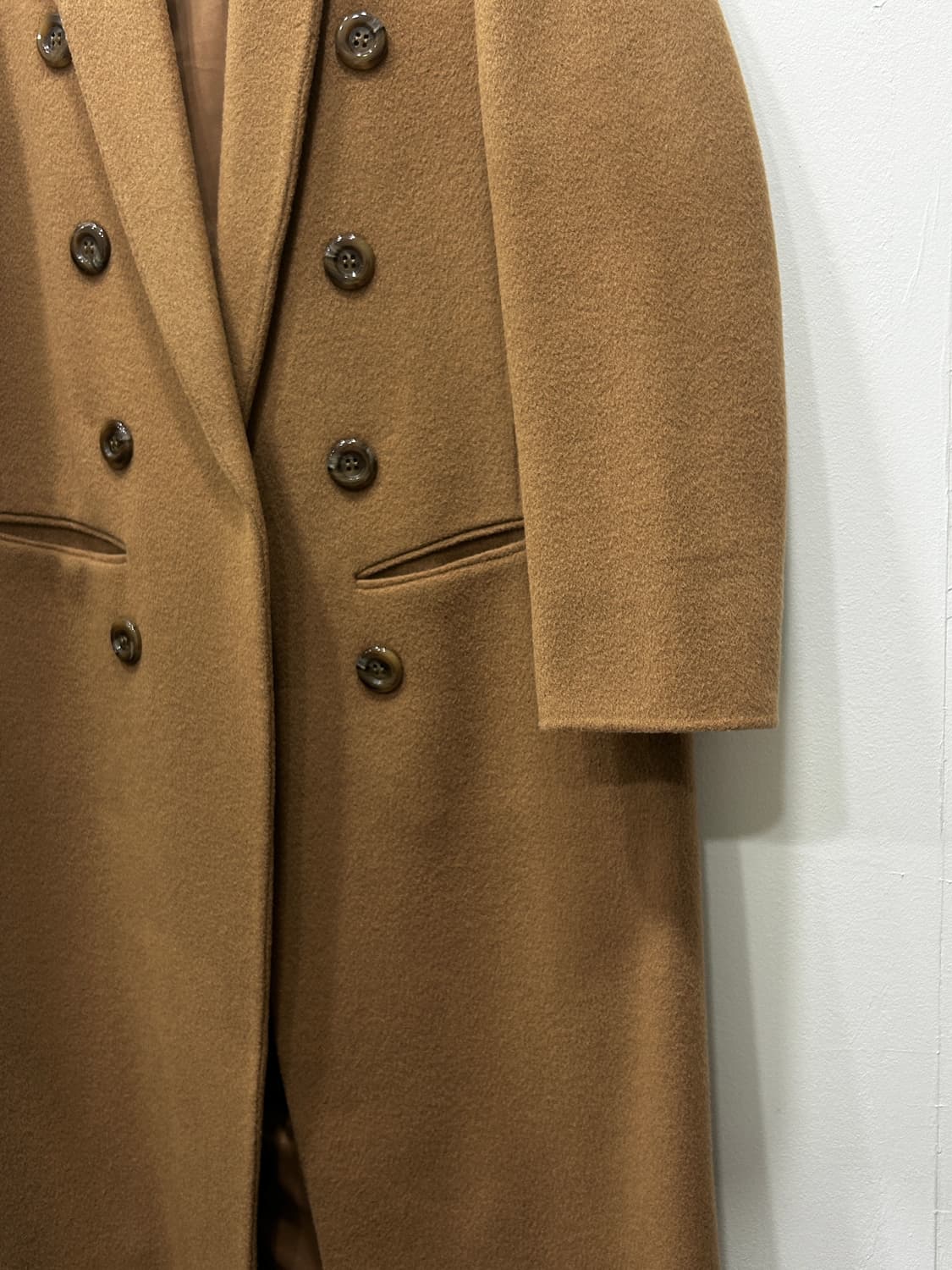 Le 르 오픈 더블버튼 롱코트 상품이미지4