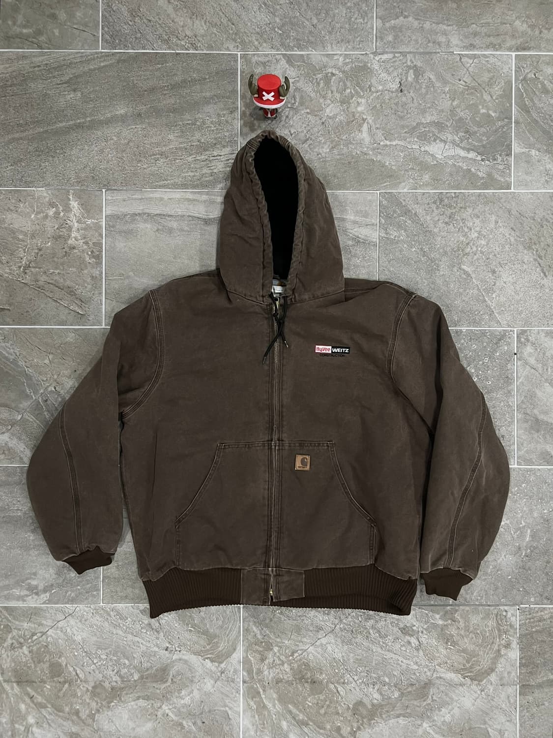 (XL)칼하트 덕 액티브 후드자켓 J130 CHT 체스트넛 상품이미지1