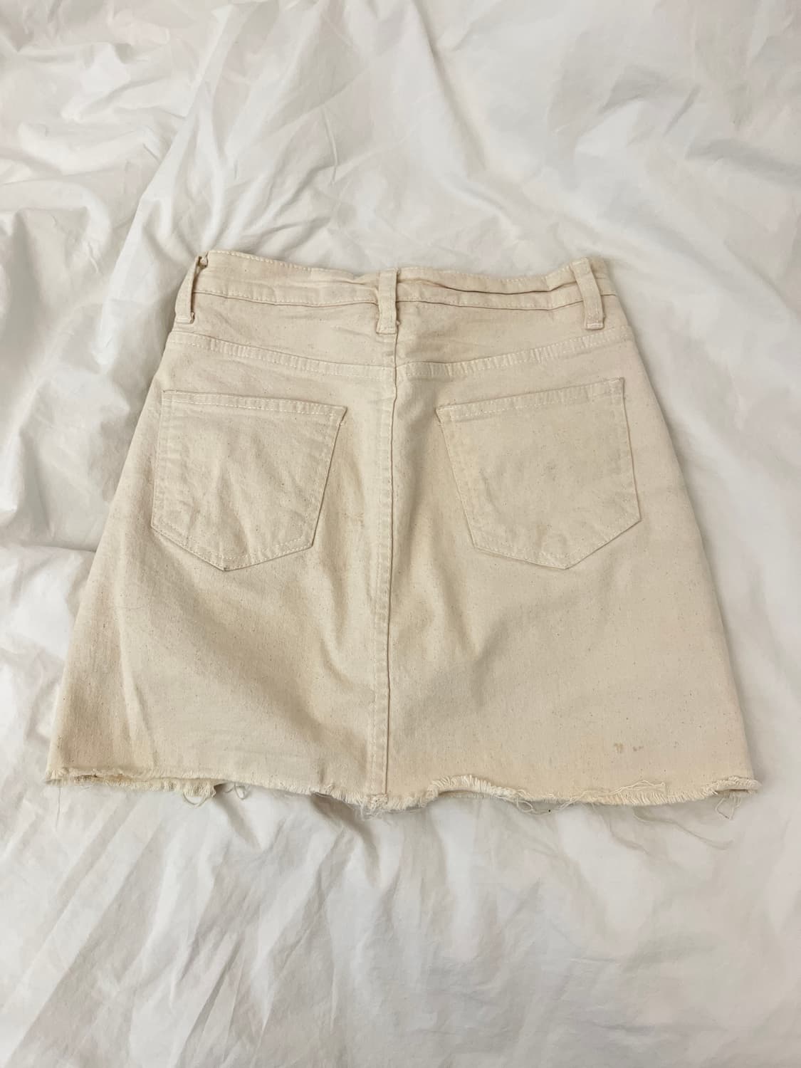 아이보리 카고 스커트 상품이미지2